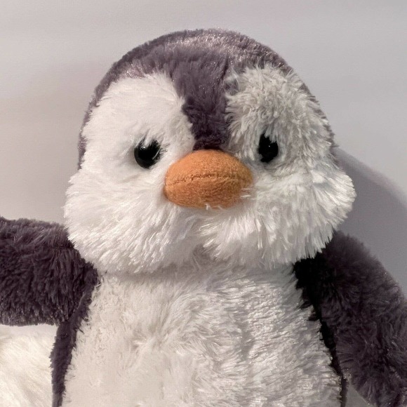 NWT Aurora World Gray ‘Paddy’ Penguin Plush Stuffed Animal Toy #07892 - Picture 2 of 10
